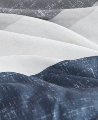 Jaxon Wide Stripe 7-Pc. Comforter Set, Queen