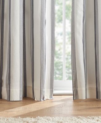 Tommy Hilfiger Home Tommy Hilfiger Bold Stripe Pole Top Blackout 2-Piece Curtain Panel Collection