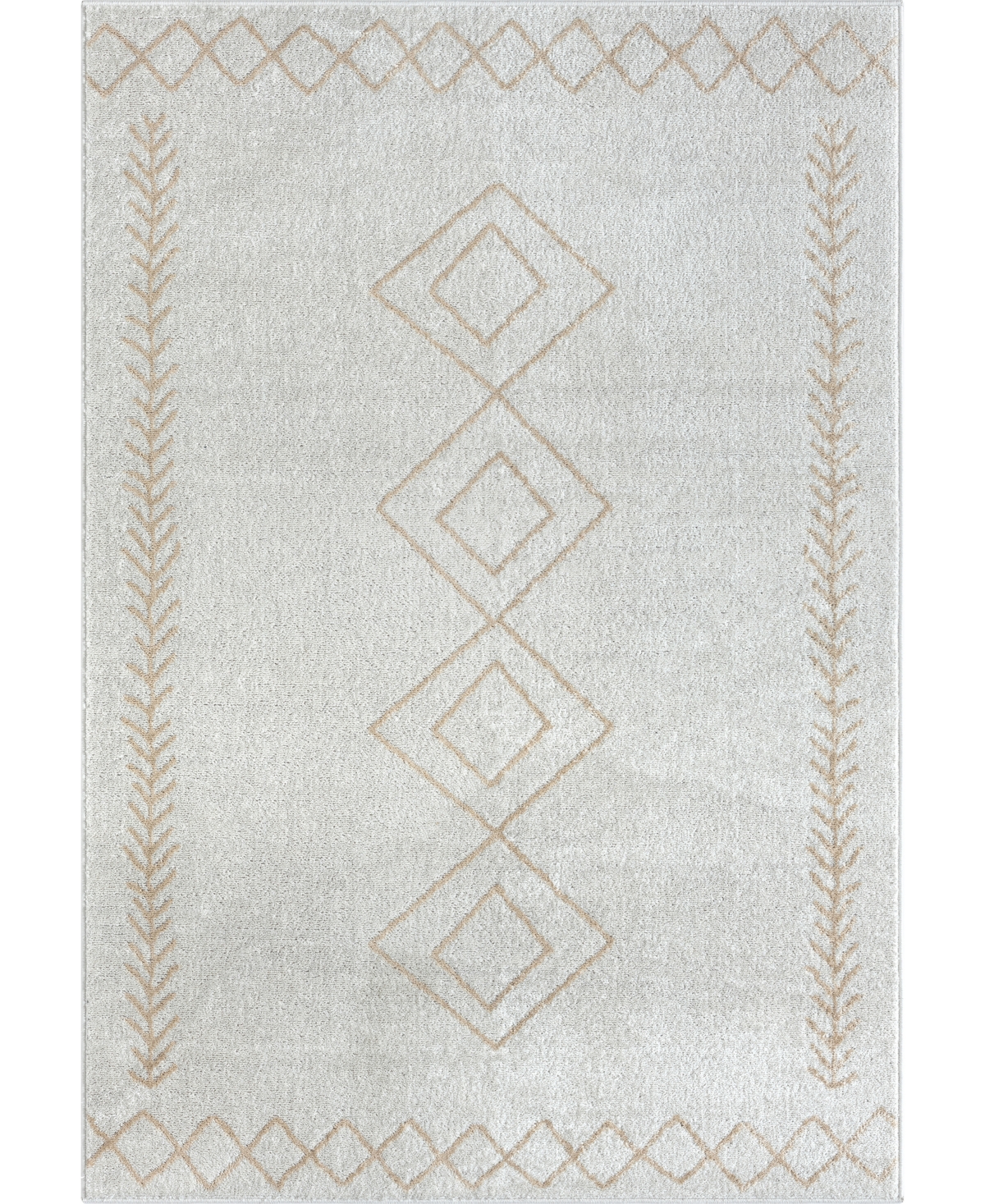 Lr Home Carl Calgr82278 7'9" X 9'9" Area Rug In Cream