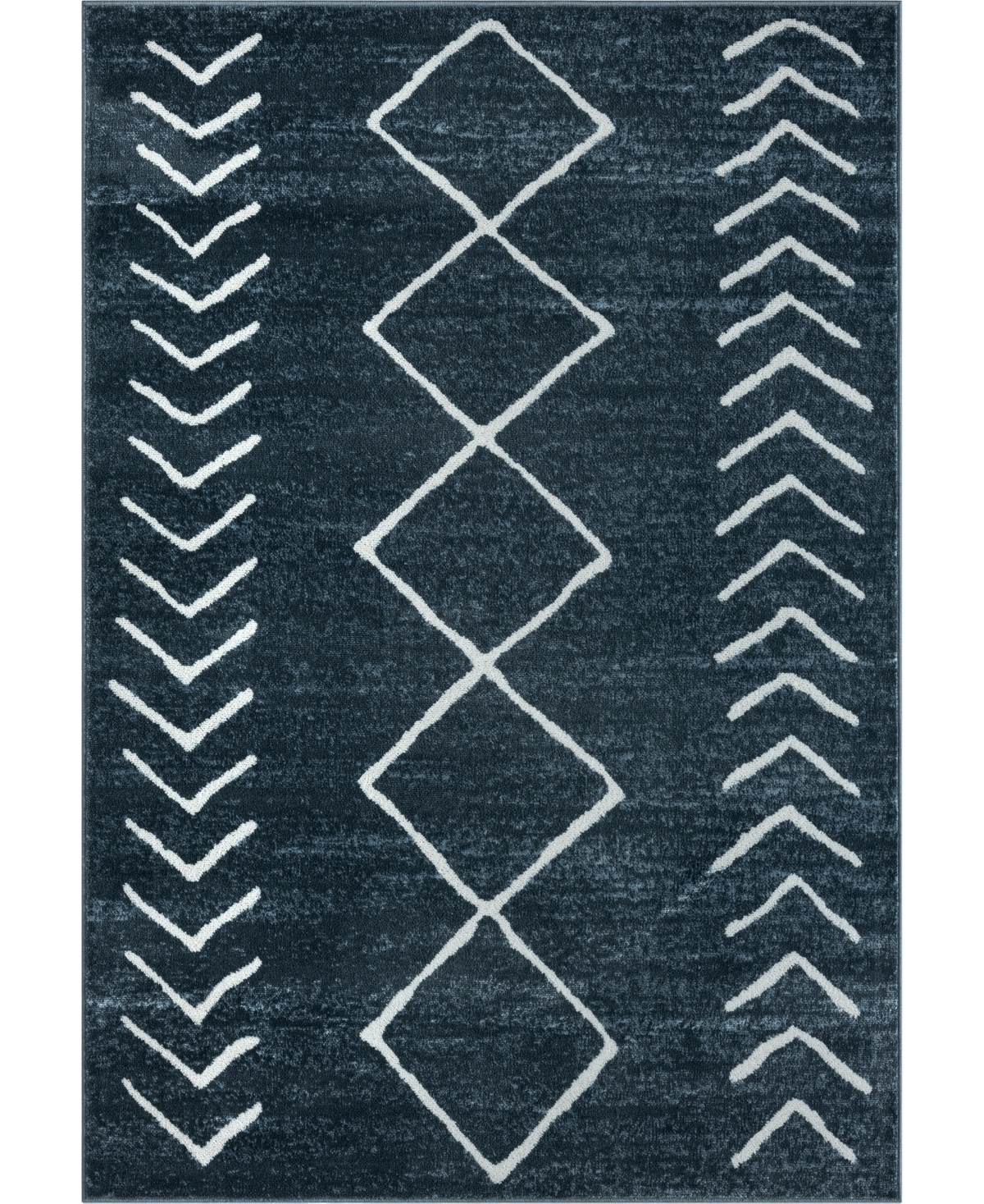 Lr Home Carl CALGR82281 7'9in x 9'9in Area Rug - Blue