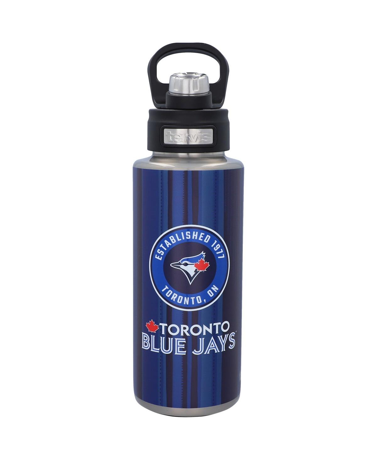 Shop Tervis Tumbler Toronto Blue Jays 32 oz All In Wide Mouth Water Bottle In Blue,gray