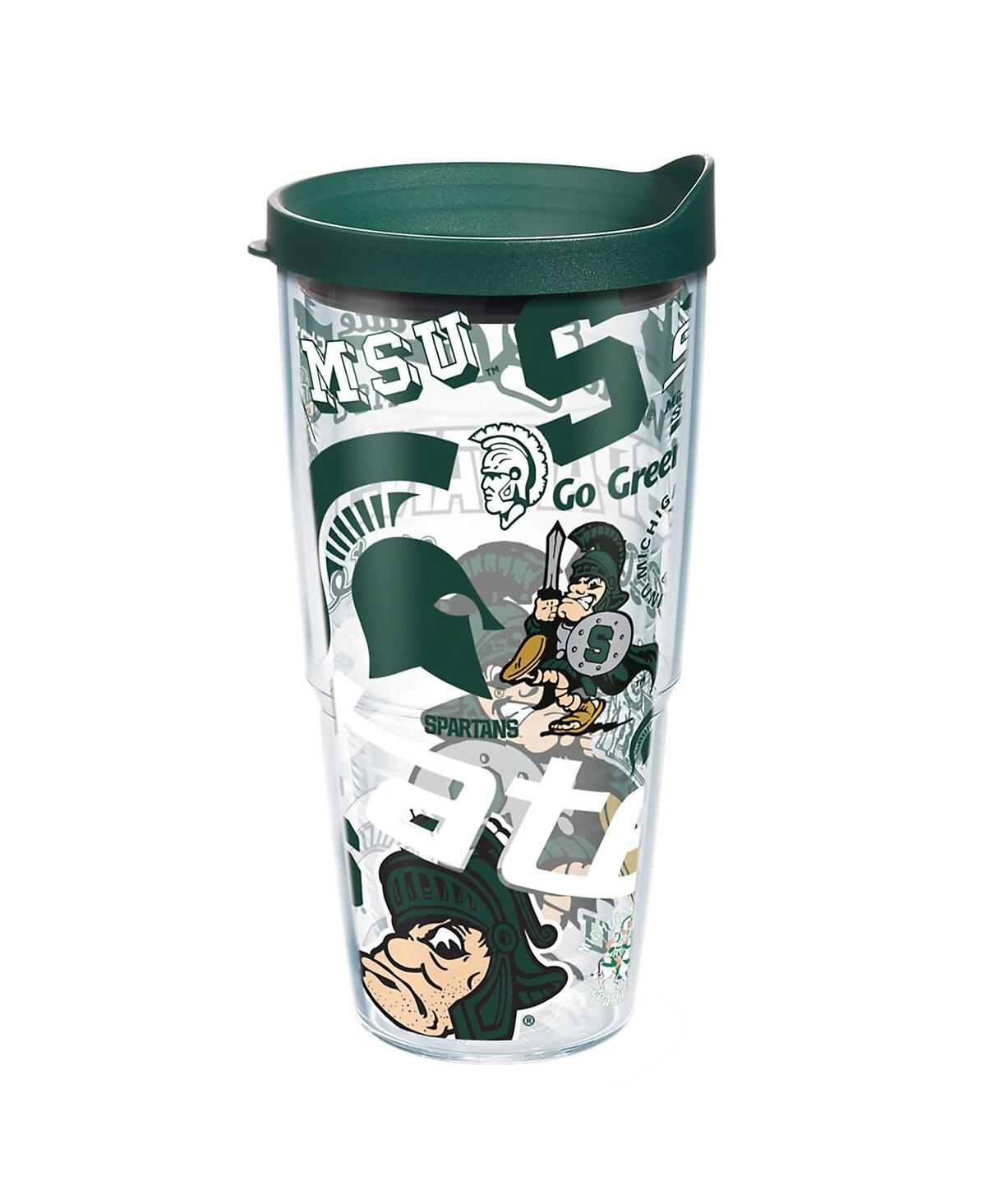 Tervis Tumbler Michigan State Spartans 24 oz All Over Classic Tumbler In Green