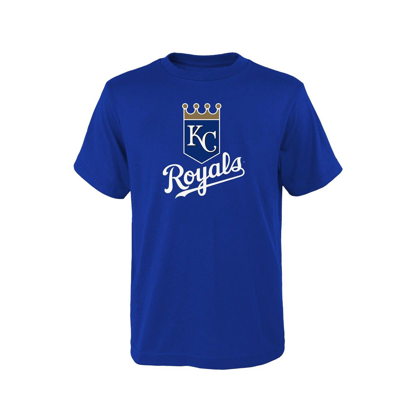 Детская футболка Outerstuff Royal Kansas City Royals Logo Primary Team — фото 1