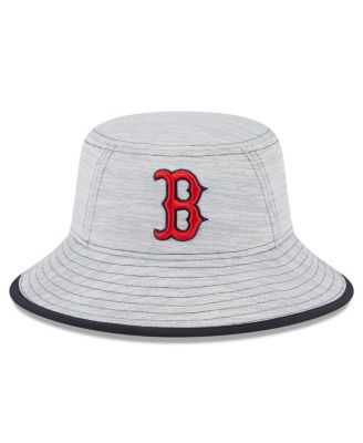 Men's Gray Boston Red Sox Game Bucket Hat