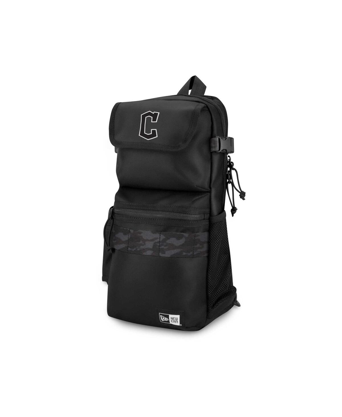 Shop New Era Men's And Women's  Cleveland Guardians Athleisure Sling Bag In Black
