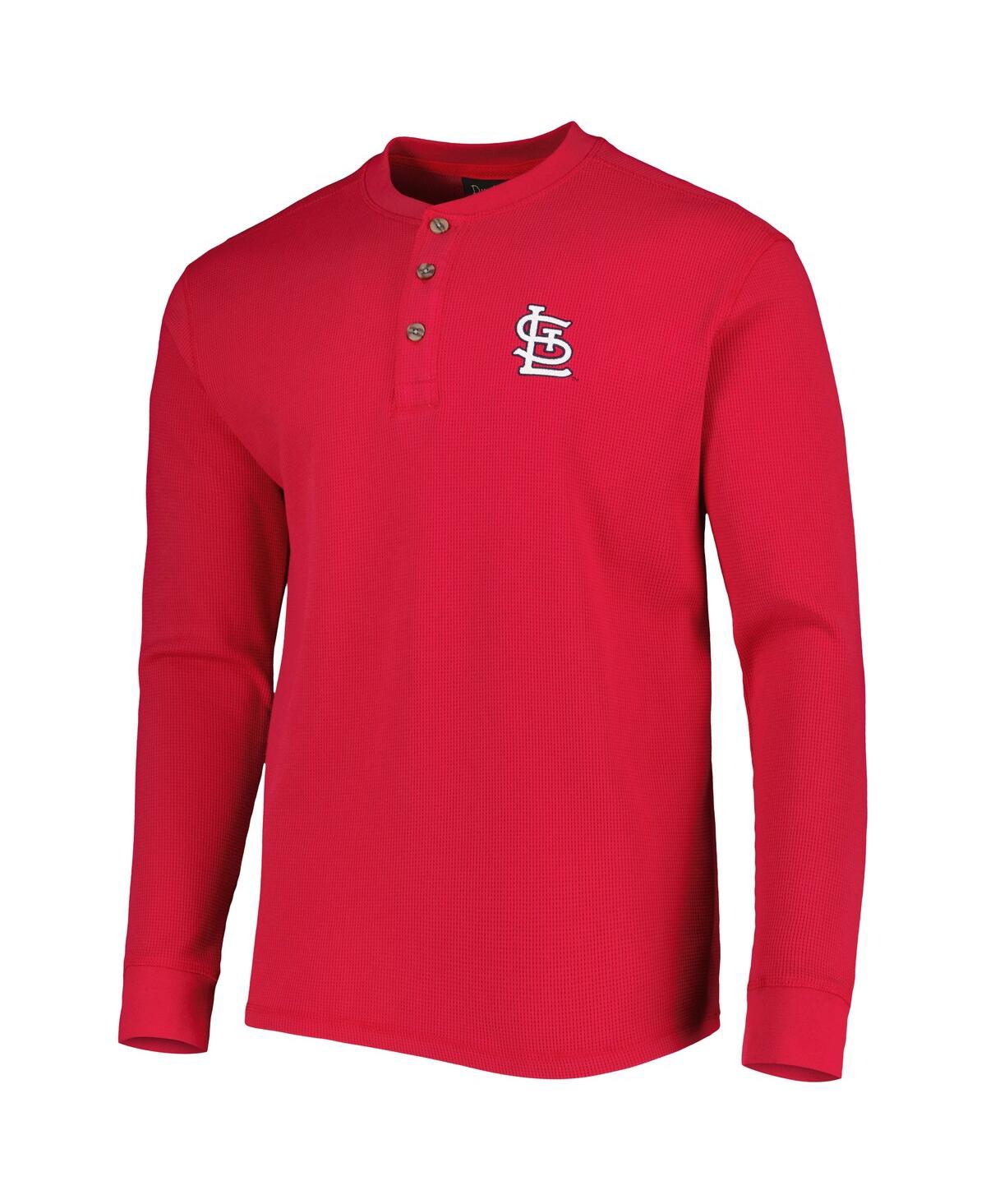 Shop Dunbrooke Men's  St. Louis Cardinals Red Maverick Long Sleeve T-shirt