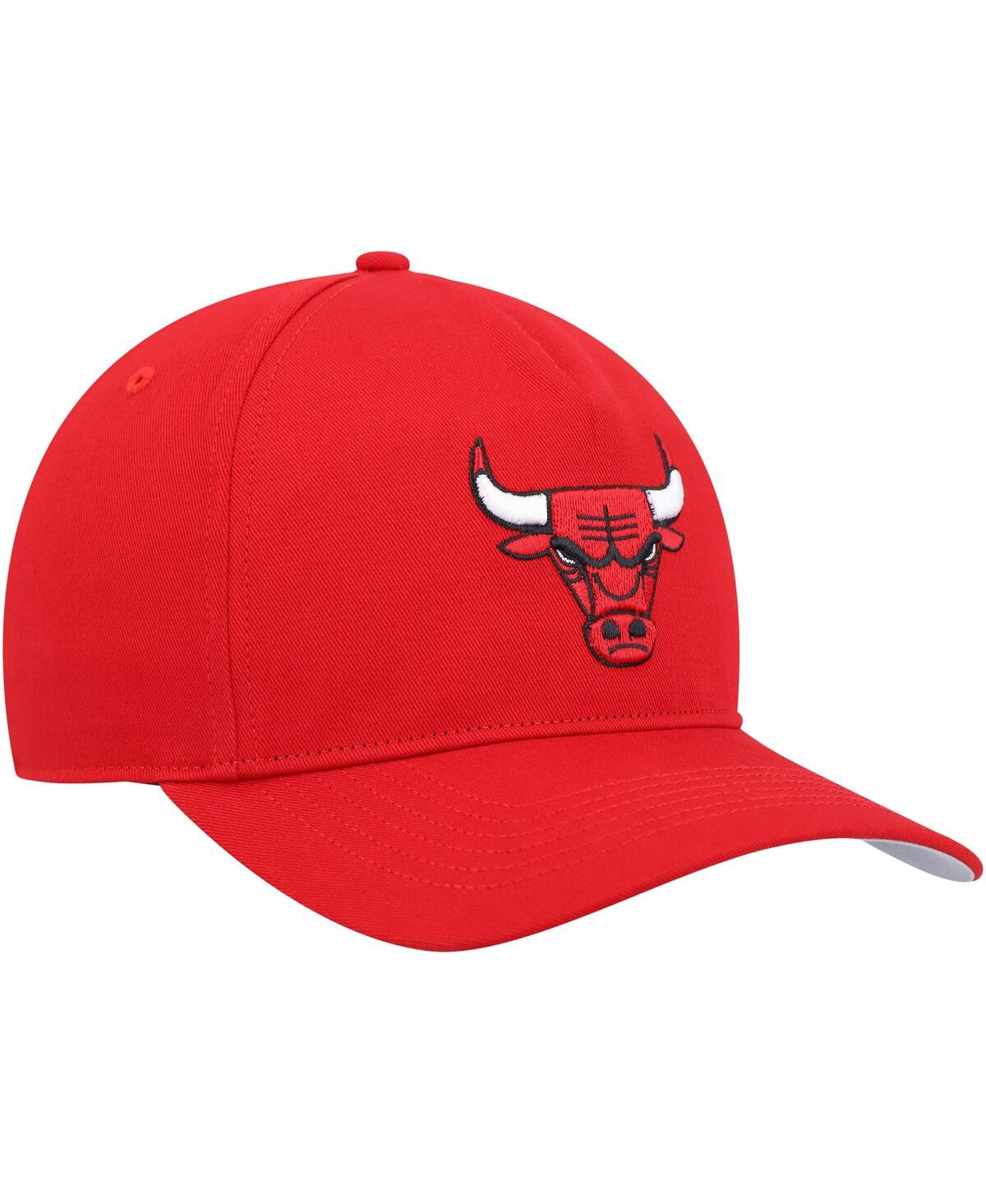 47 Brand Men's Red Chicago Bulls Legend Mvp Adjustable Hat In Red