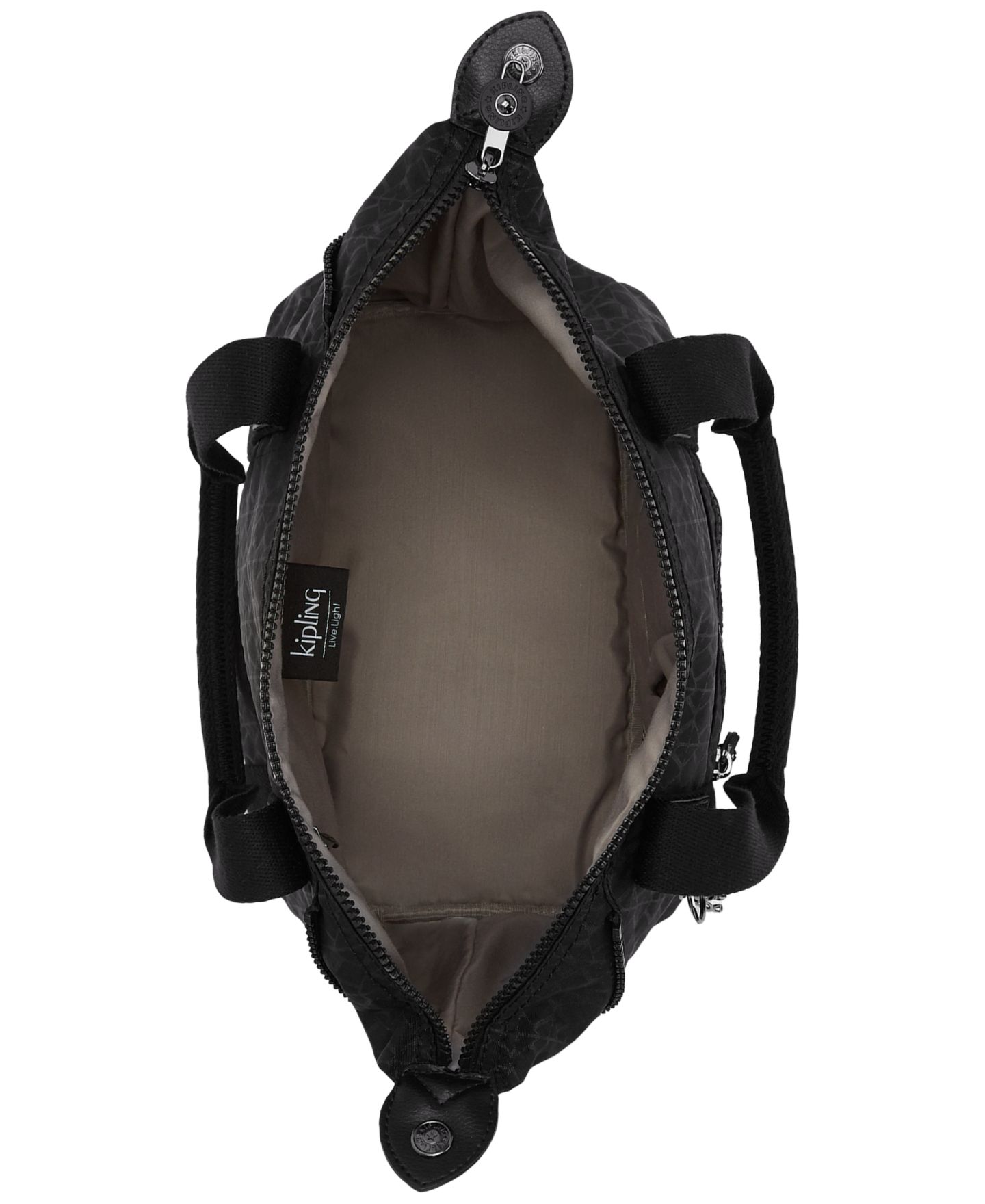 Женская сумка Kipling Art Mini Zippered Shoulder, цвет: Signature Emb — фото 2