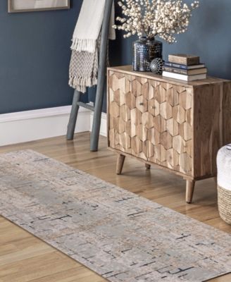 Idris IMAGI-519 2'2" x 7'7" Runner Area Rug