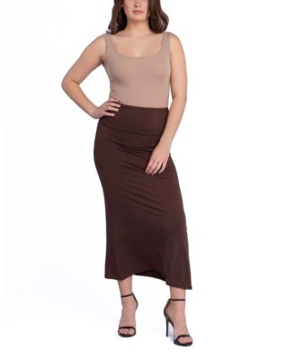 Women's Foldable Waistband Relaxing to Wear Skirt