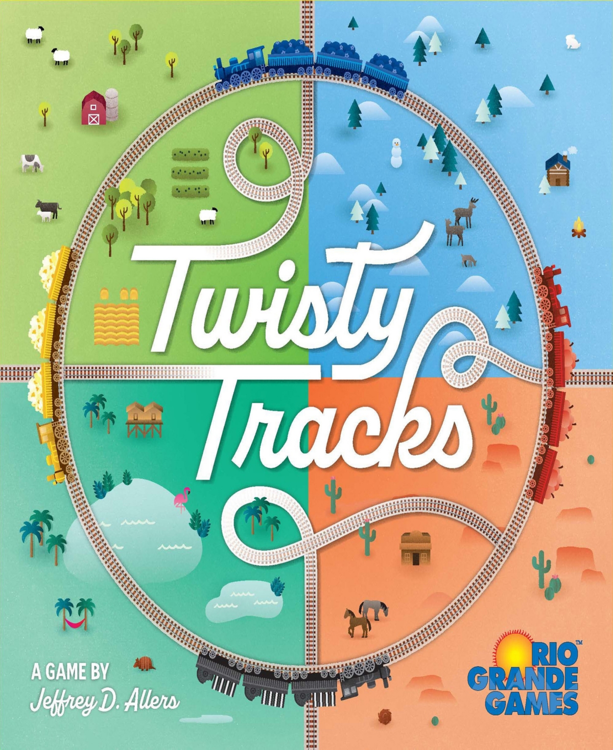 Rio Grande Kids' Twisty Tracks Family Game In Multi