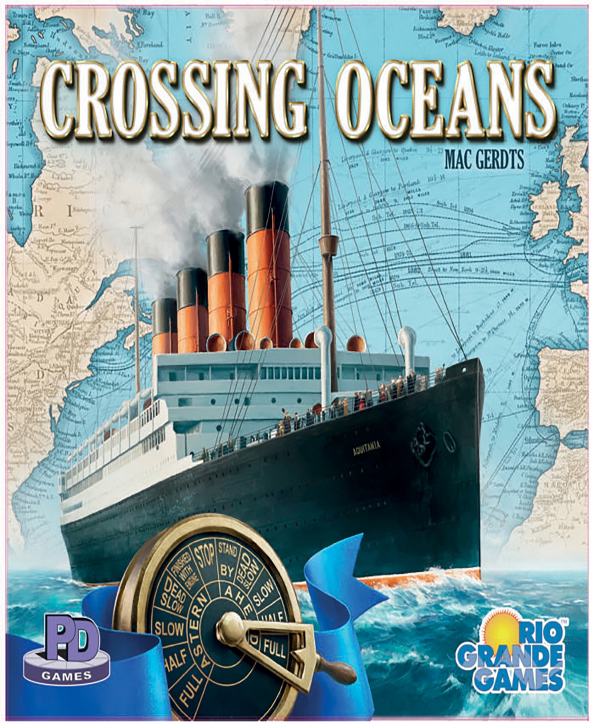 Rio Grande Crossing Oceans Board Game In Multi