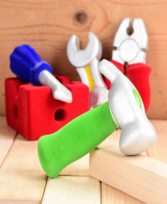 Pretend Play Tool Set 4 Piece Set With Caddy