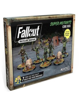 Fallout Wasteland Warfare Super Mutants Core Box Updated In Multi