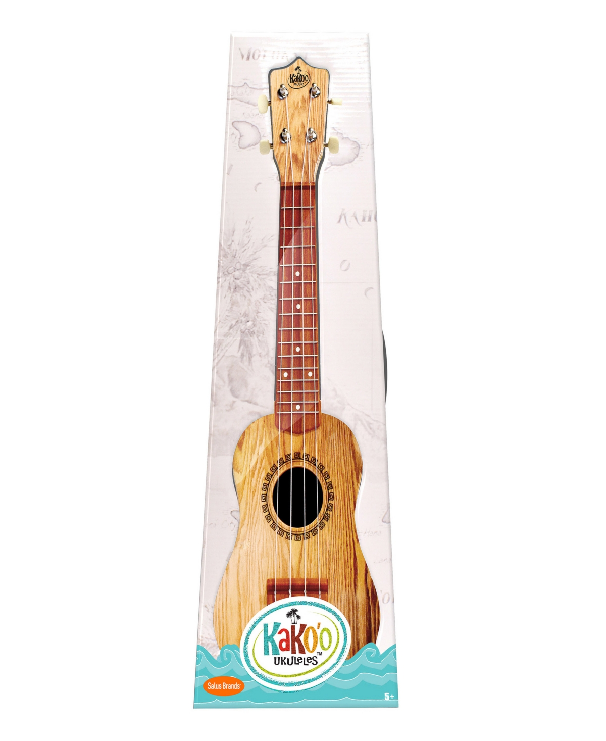 Shop Kako'o Music Sandalwood Wooden Ukulele Set In Multi