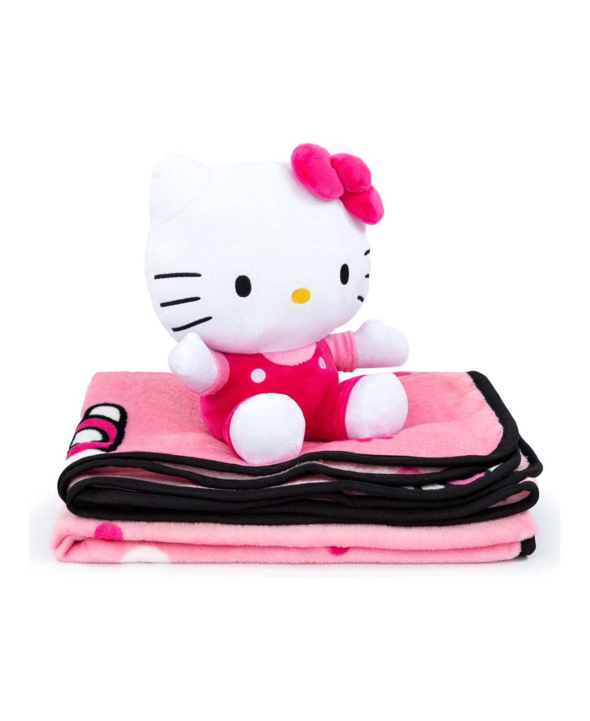 Jay Franco Hello Kitty Hello Girly Mini Pillow Buddy Set Of 2, Throw In Pink