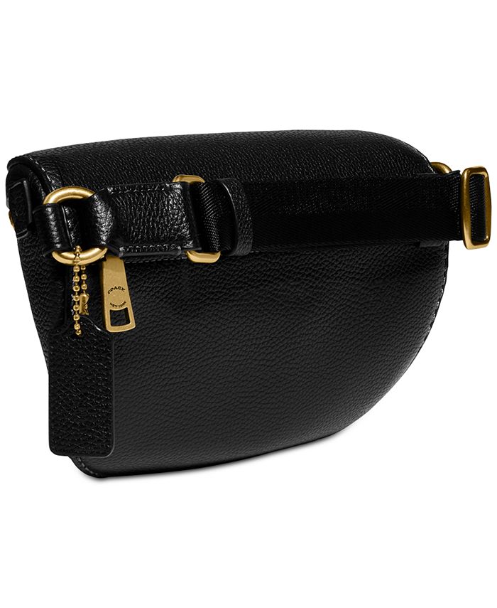 COACH Bethany Polished Pebble Leather Belt Bag Macy's