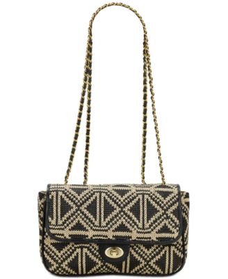 Patricia Nash - Lorenza Small Woven Flap Convertible Shoulder Bag