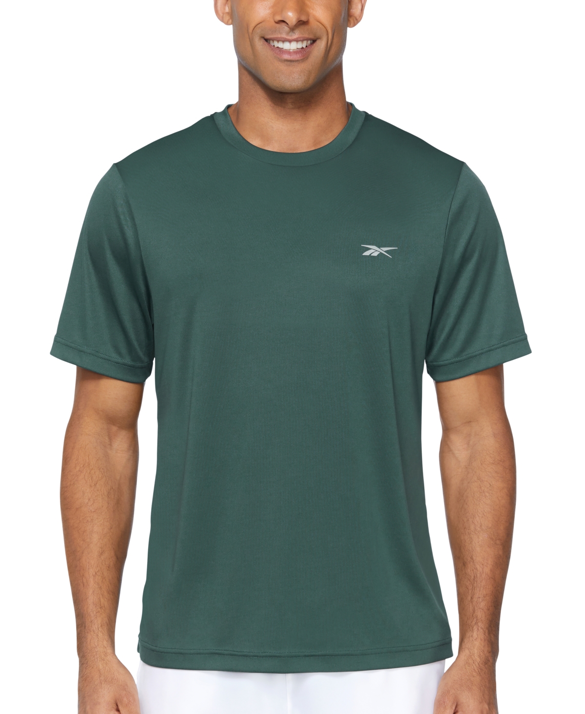 Reebok Men's Short-sleeve Swim Shirt In Green