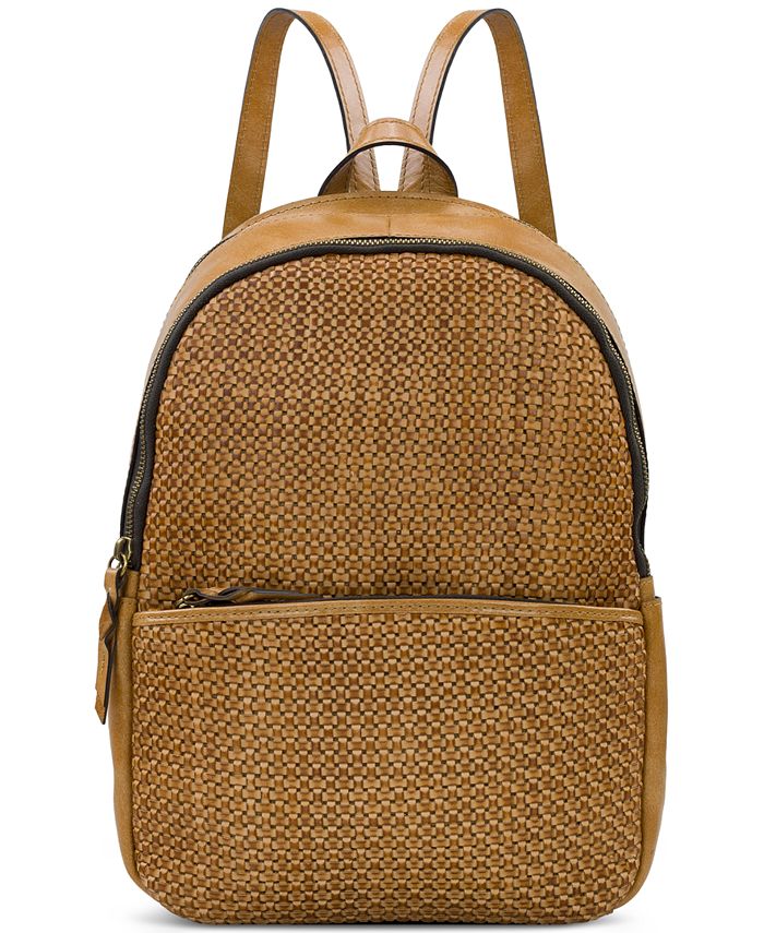 Patricia Nash Turi Woven Leather Medium Backpack Macy's