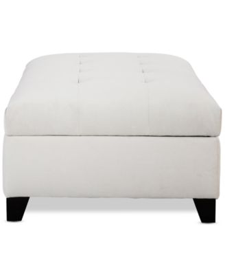 CLOSEOUT! Kallison 53" Fabric Storage Ottoman, Created for Macy's