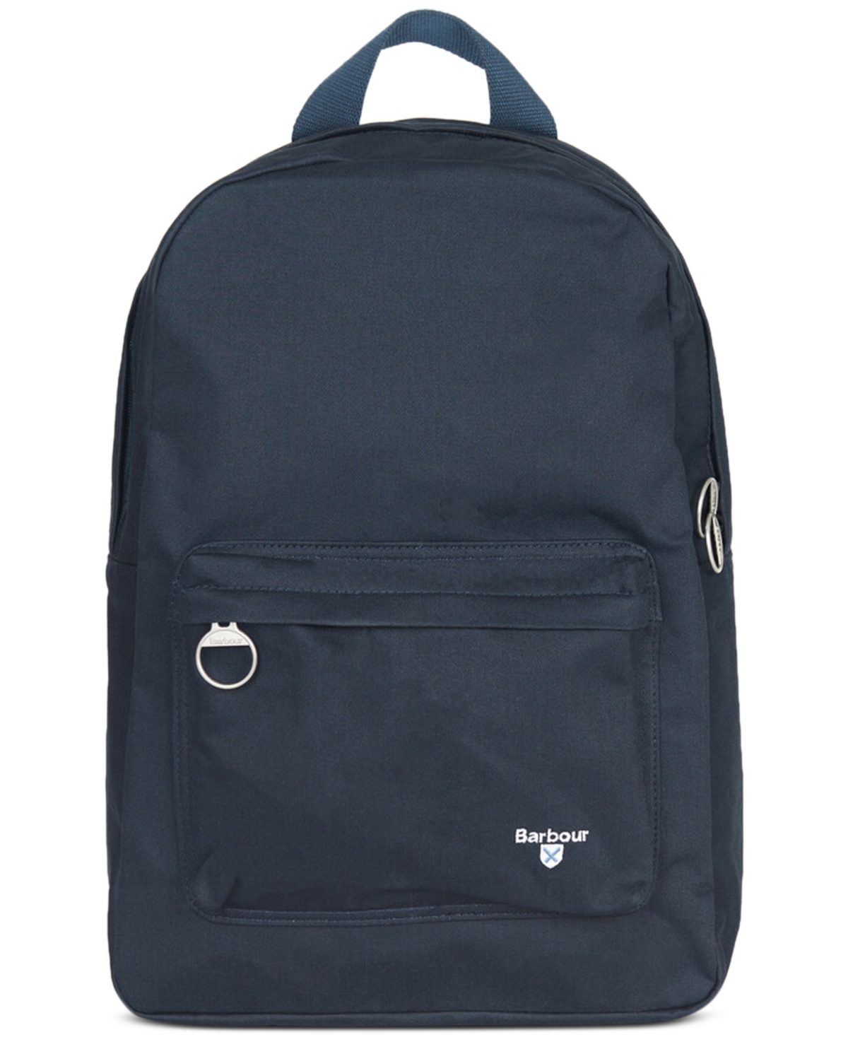 Barbour Cascade Logo Embroidered Backpack In Navy