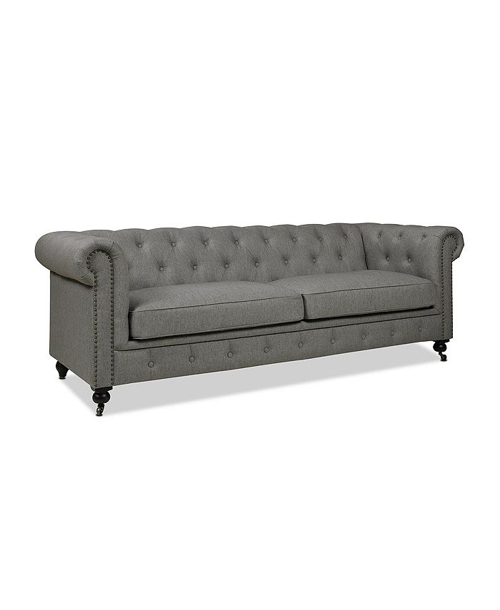 Macy's chesterfield sofa cheap