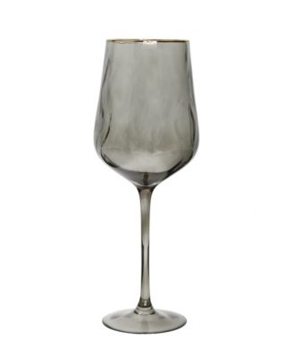Gray Water Glasses, Set of 6
