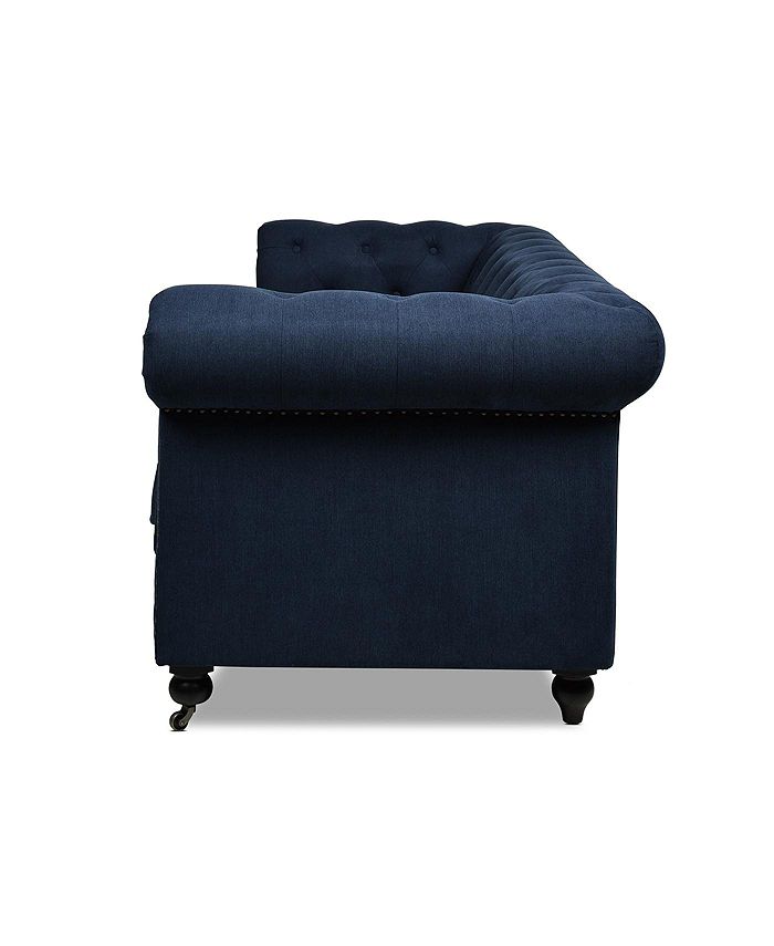 Jennifer Taylor Home Winston 91" Tufted Chesterfield Sofa Macy's