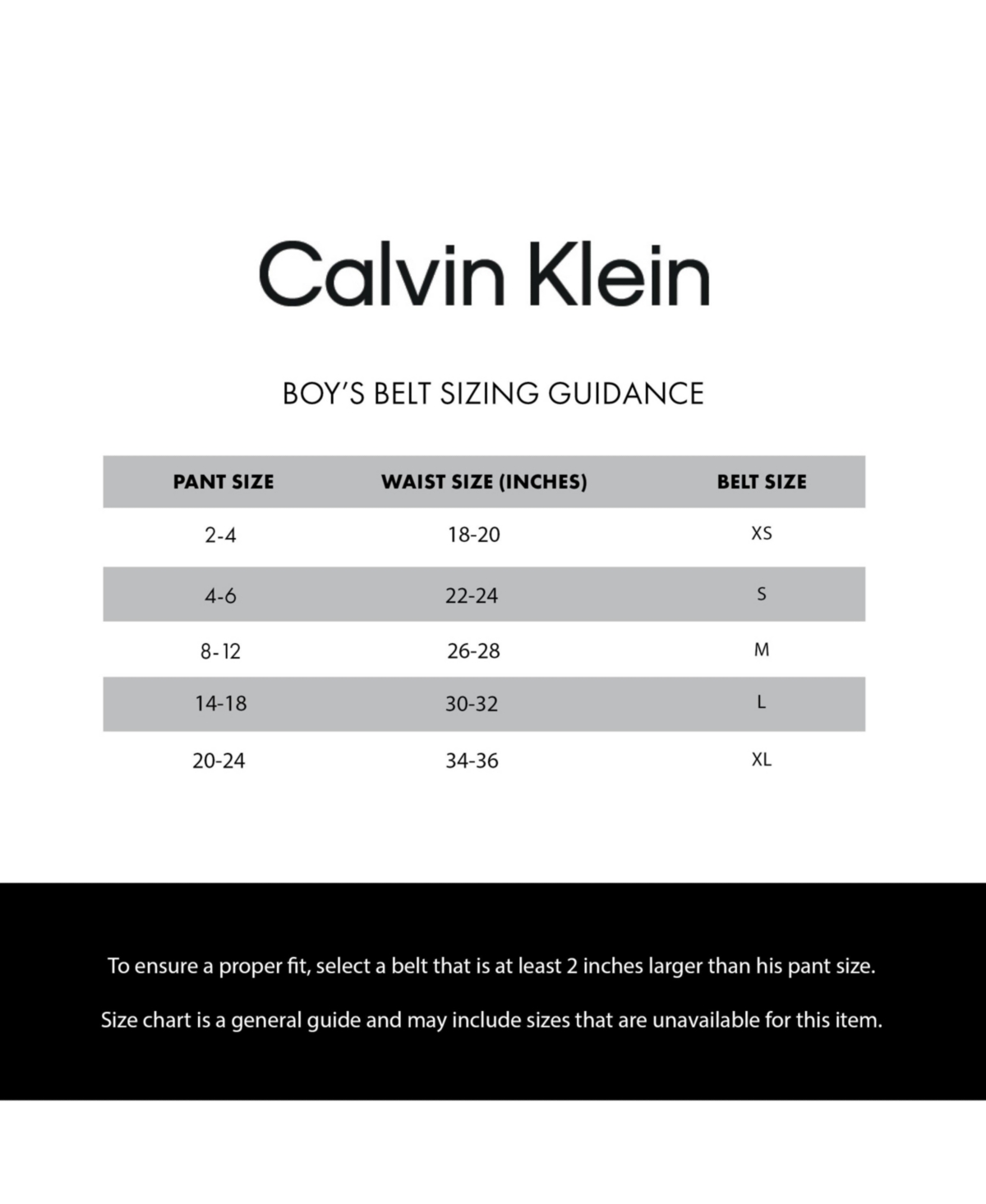 Calvin Klein Big Boys Casual Jeans Roller Bar Buckle Belt