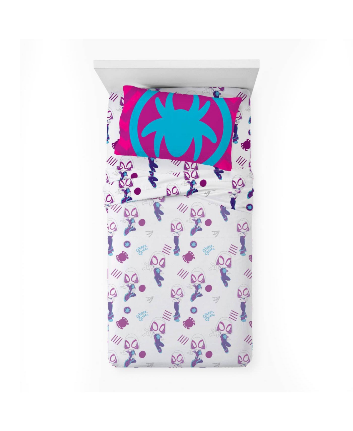 Franco Paw Patrol 2 The Movie Bedding - Set di lenzuola in microfibra super morbida, 3 pezzi, per letto matrimoniale (prodotto con licenza ufficiale