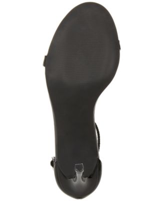 Brazen Two-Piece Stiletto Dress Sandals
