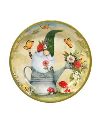 Garden Gnomes Set of 4 Soup/Pasta Bowl