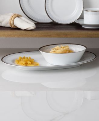 Silver Colonnade Dinnerware Collection