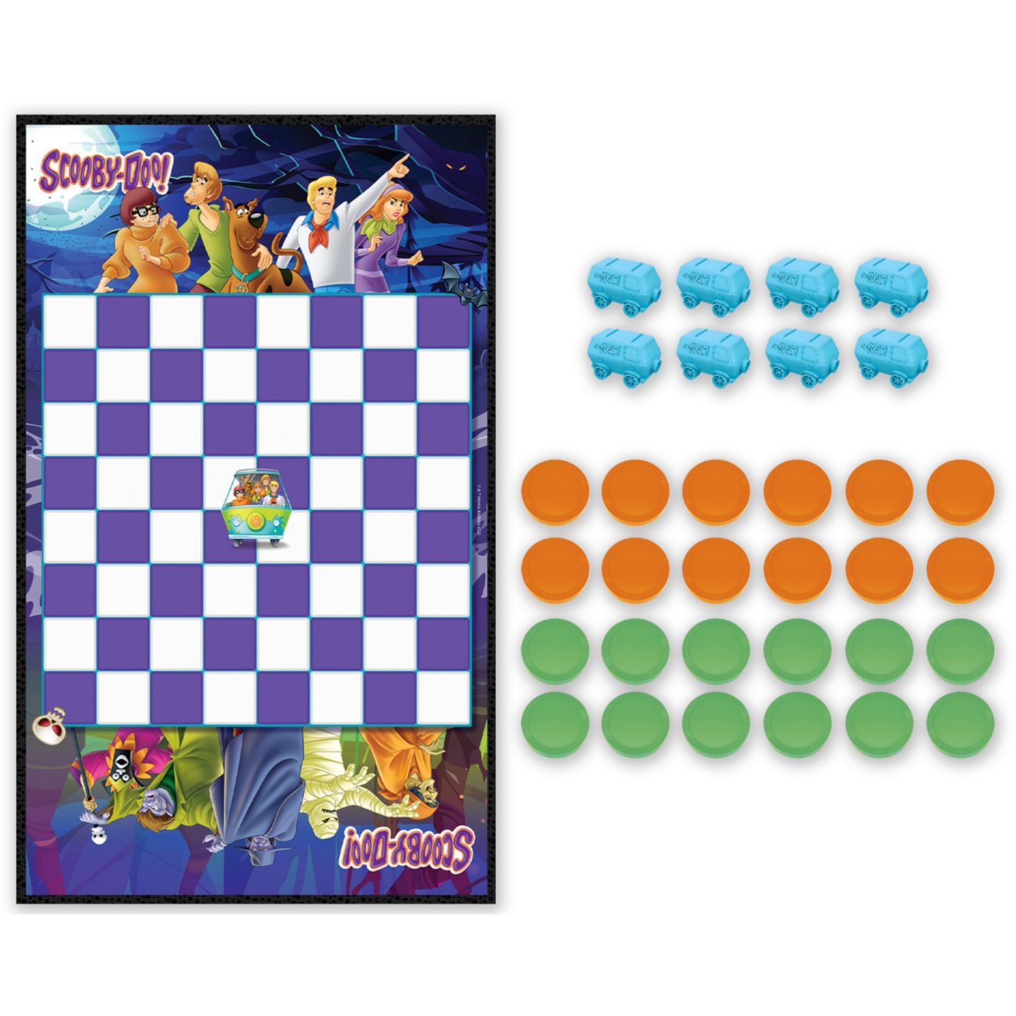 Детские настольные игры MasterPieces Puzzles Scooby-Doo! 32-Piece Board Game, Ages 6+ — фото 2