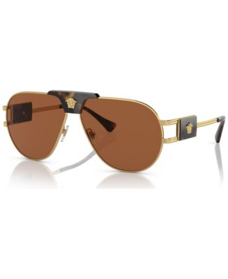 Versace Men's Sunglasses, VE225263-X 63 - Macy's