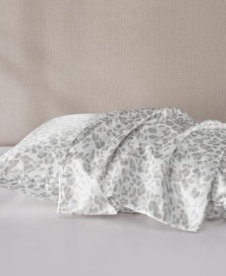 Printed Satin Pillowcase Pair, King 