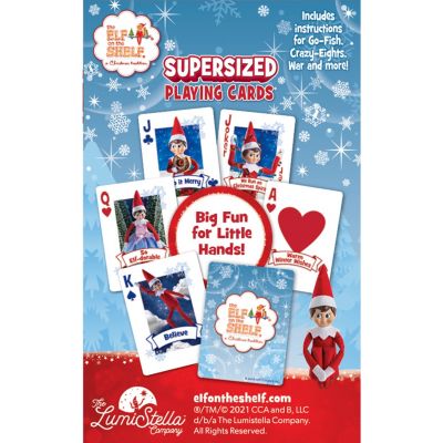 MasterPieces - Elf on the Shelf - Supersized Travel Playing Cards