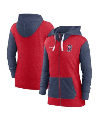 Women Red Fleece BOSTON Hoodie With Track Pants