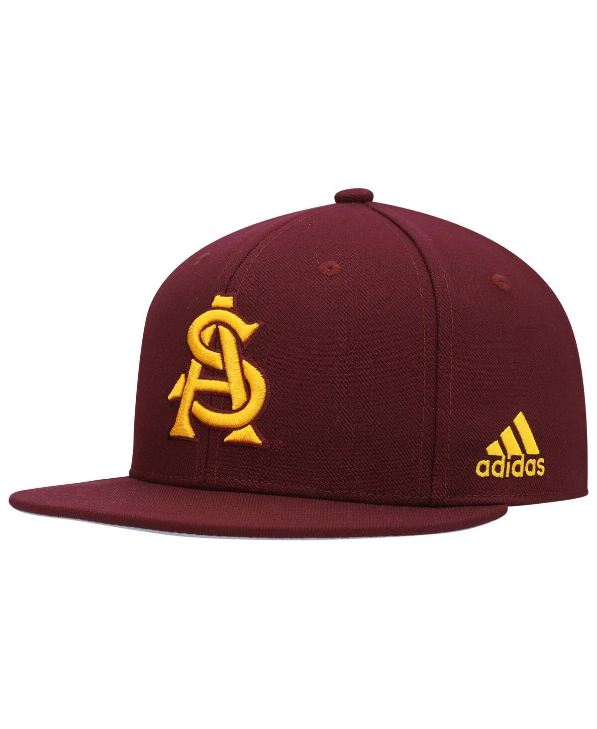 Shop Adidas Originals Men's Adidas Maroon Arizona State Sun Devils On-field Baseball Fitted Hat