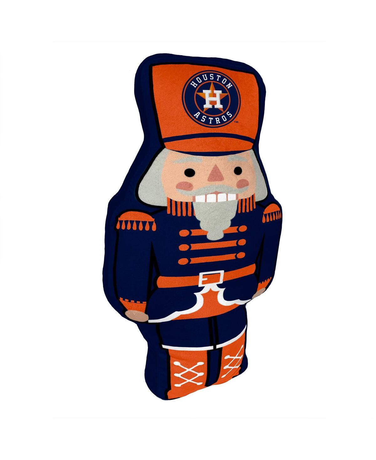 Pegasus Home Fashions Houston Astros Nutcracker Plushlete Pillow In Deep Sea Blue