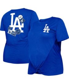Liquid Blue Youth Boys Royal and Black Los Angeles Dodgers Tie-Dye  Throwback T-shirt