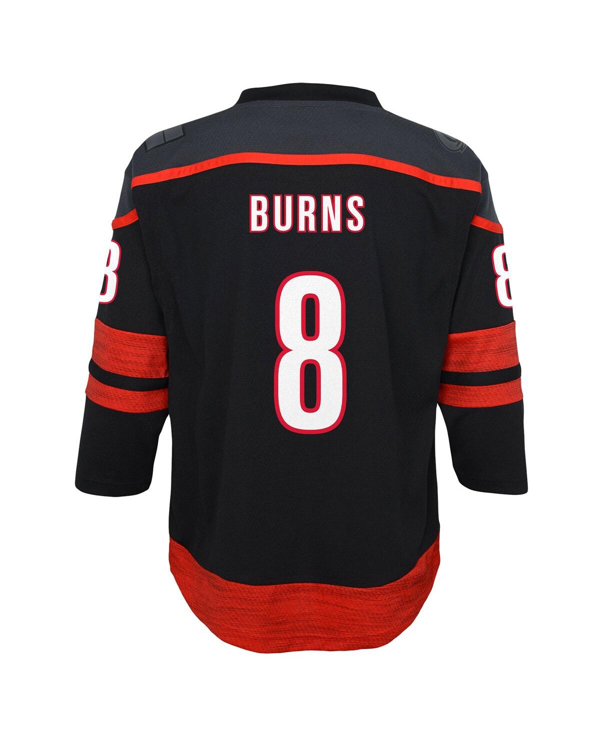 Big Boys and Girls Brent BurnsCarolina Hurricanes Replica Player Jersey - Black