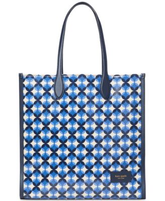 kate spade new york - Gotham Patio Tile Printed Large Canvas Tote