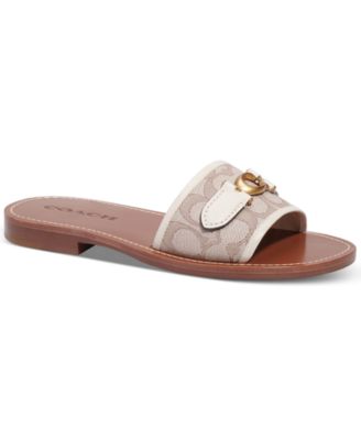 Coach flip flops macys online