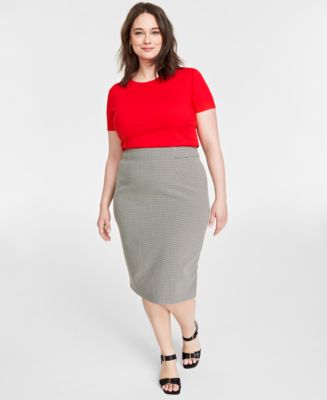 TODAYFUL】Doubleweave Pencil Skirt | selectshop