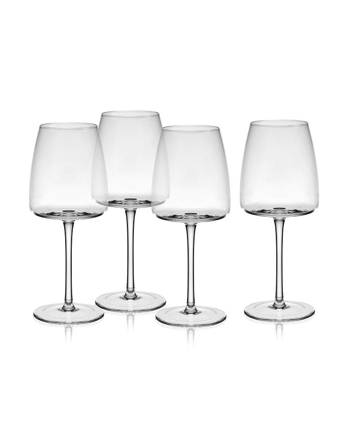 Mikasa Cora 13 oz. White Wine Glasses, Set of 4