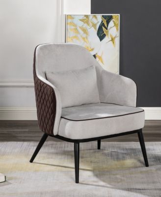 Talia 32.5" Diamond Tufted Accent Chair