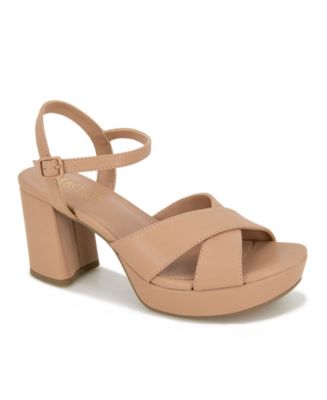 Reeva Criss-Cross Platform Sandals