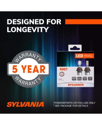 Sylvania 9007 LED Powersport Headlight Bulbs For Off-Road Use Or Fog ...